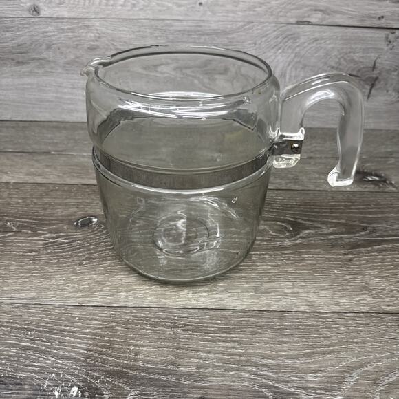 Vintage Pyrex Flameware Glass Percolator 9 Cup Coffee Pot 7759 B - Carafe Only - Picture 1 of 8
